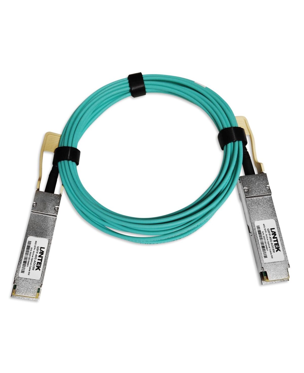 LANTEK LTK-QSFP+AOC5, Patch cord de conexion AOC 40G QSFP Active Optical Cable Multi-Vendor 5m .pn