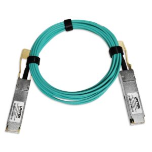 LANTEK LTK-QSFP+AOC5, Patch cord de conexion AOC 40G QSFP Active Optical Cable Multi-Vendor 5m .pn