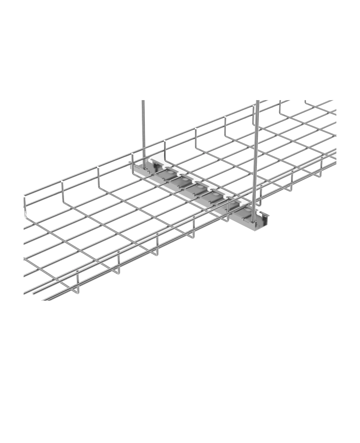 LTK-CHD-EZ. Soporte para suspension central canasta 100mm, LANTEK LTK-CHD-EZ