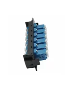 Placa para bandeja con 6 adaptadores FO SC/APC SIMPLEX, LANTEK LTK-FVP6SC/APC - Image 3
