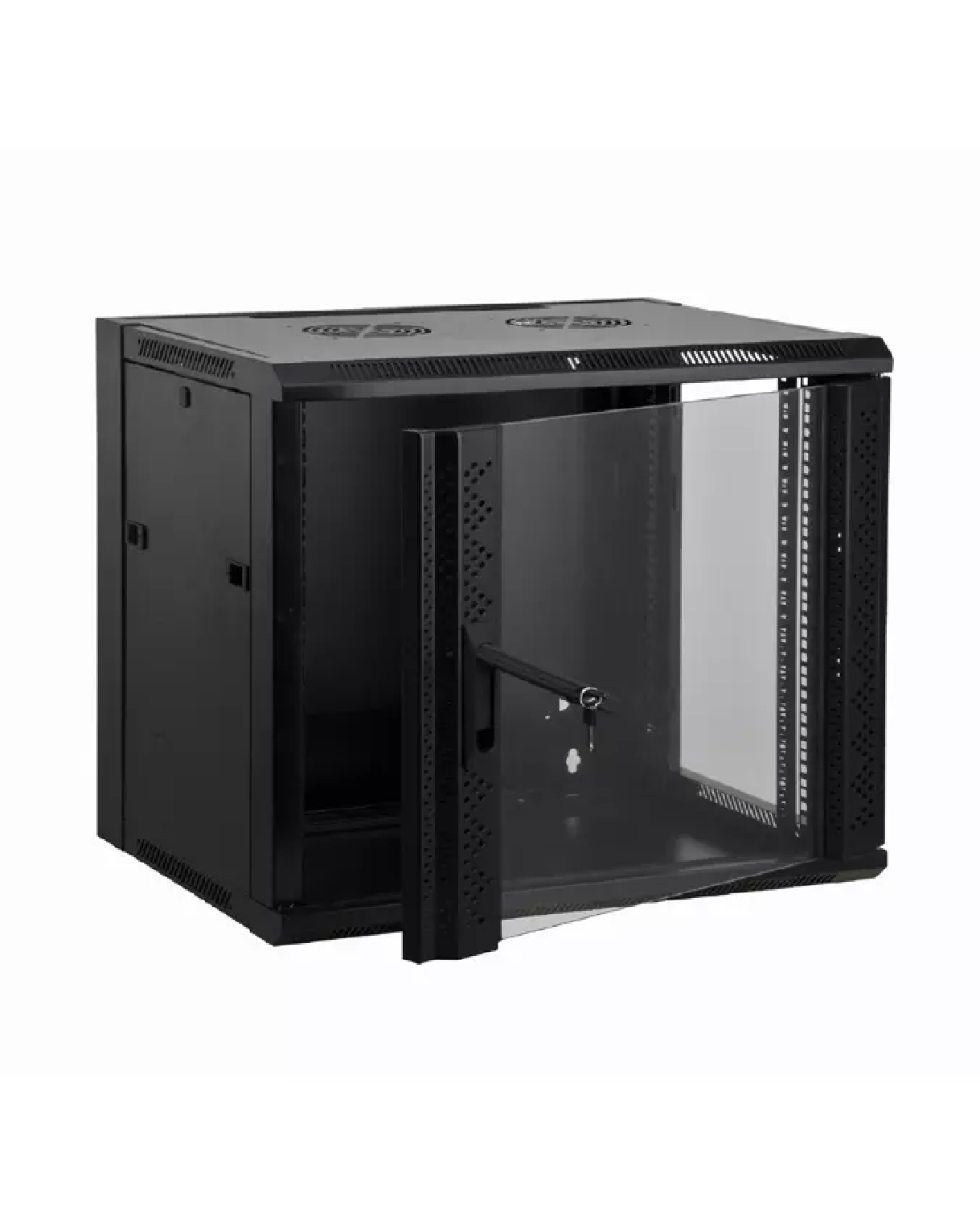 LTK-GAB4D Gabinete 9U Pared Desarmado s/abanico 570W * 450D, LANTEK LTK-GAB9D