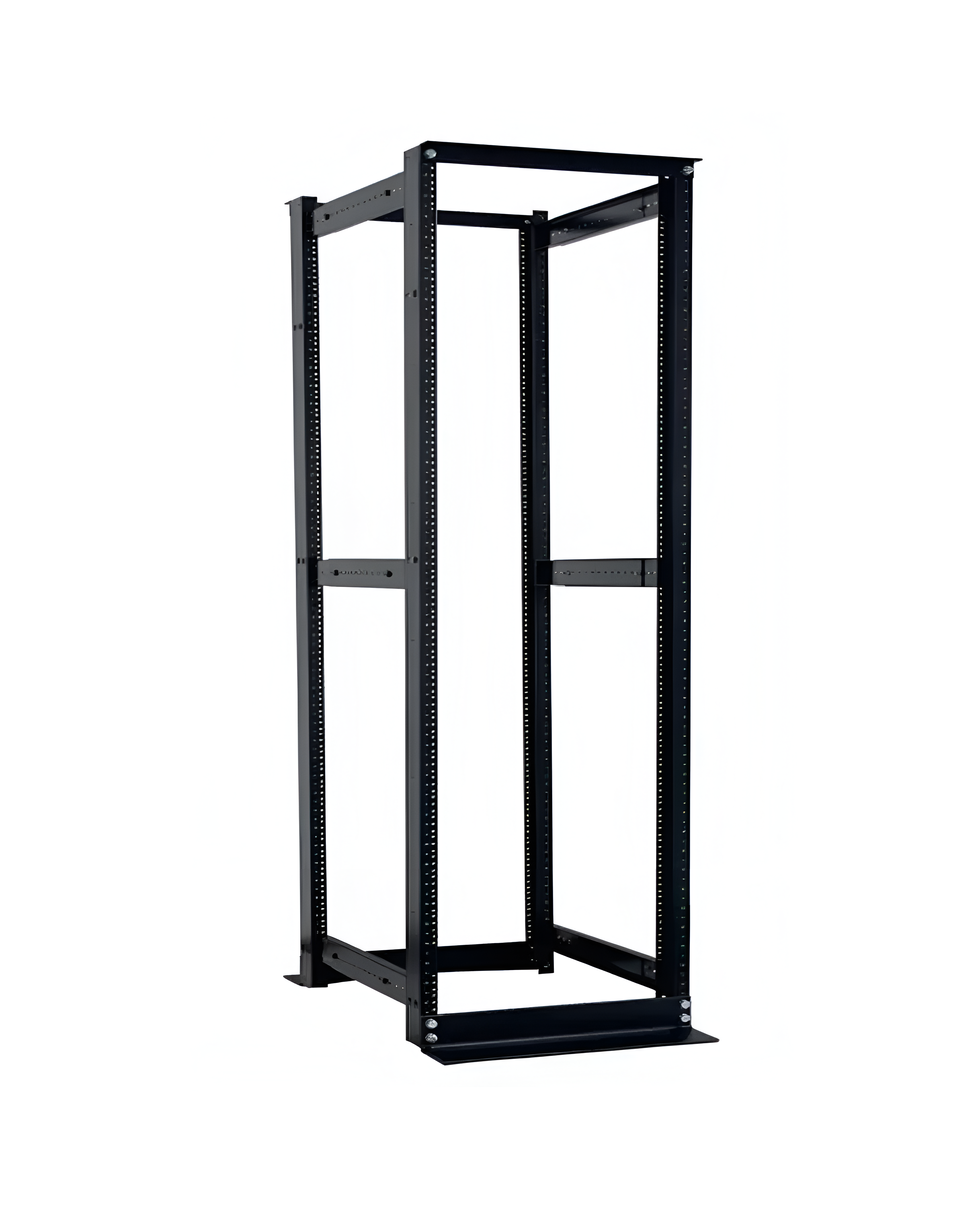 1217 OPEN RACK 4 POSTES 42U AJUSTABLE 2000 H 600 W 900 D INCLUYE TORNILLOS DESARMADO, LANTEK LTK-OR4P42 - Image 1
