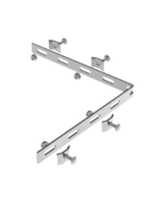 Barra refuerzo esquinas canasta metalica 2 pcs, LANTEK LTK-PJ-CSB
