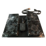 Kit de 4 abanicos para gabinete 42u, LANTEK LTK-FANX4GAB42 - Image 3
