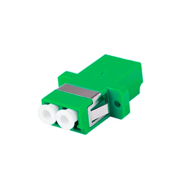 Adaptador fibra optica LCAPC monomodo duplex (CONECTORES)