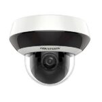 Camara mini PTZ IP 4MP 4? IR IK10 IP66 H.265+ no incluye brazo sin Fuente, HIKVISION DS-2DE2A404IW-DE3 (2.8-12mm)
