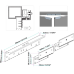 Soporte ZL para chapas dobles h/dentro, LANTEK LTK-MAG600DZL - Image 2