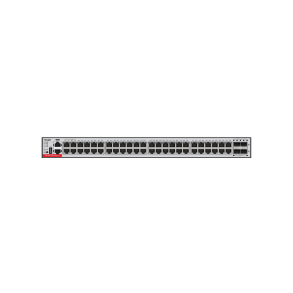 RUIJIE RG-S5310 Switch L3 NeverDie / 48 GE PoE / 4 x SFP+ / NO incluye Fuente / Max 1700W, RUIJIE RG-S5310-48GT4XS-P-E