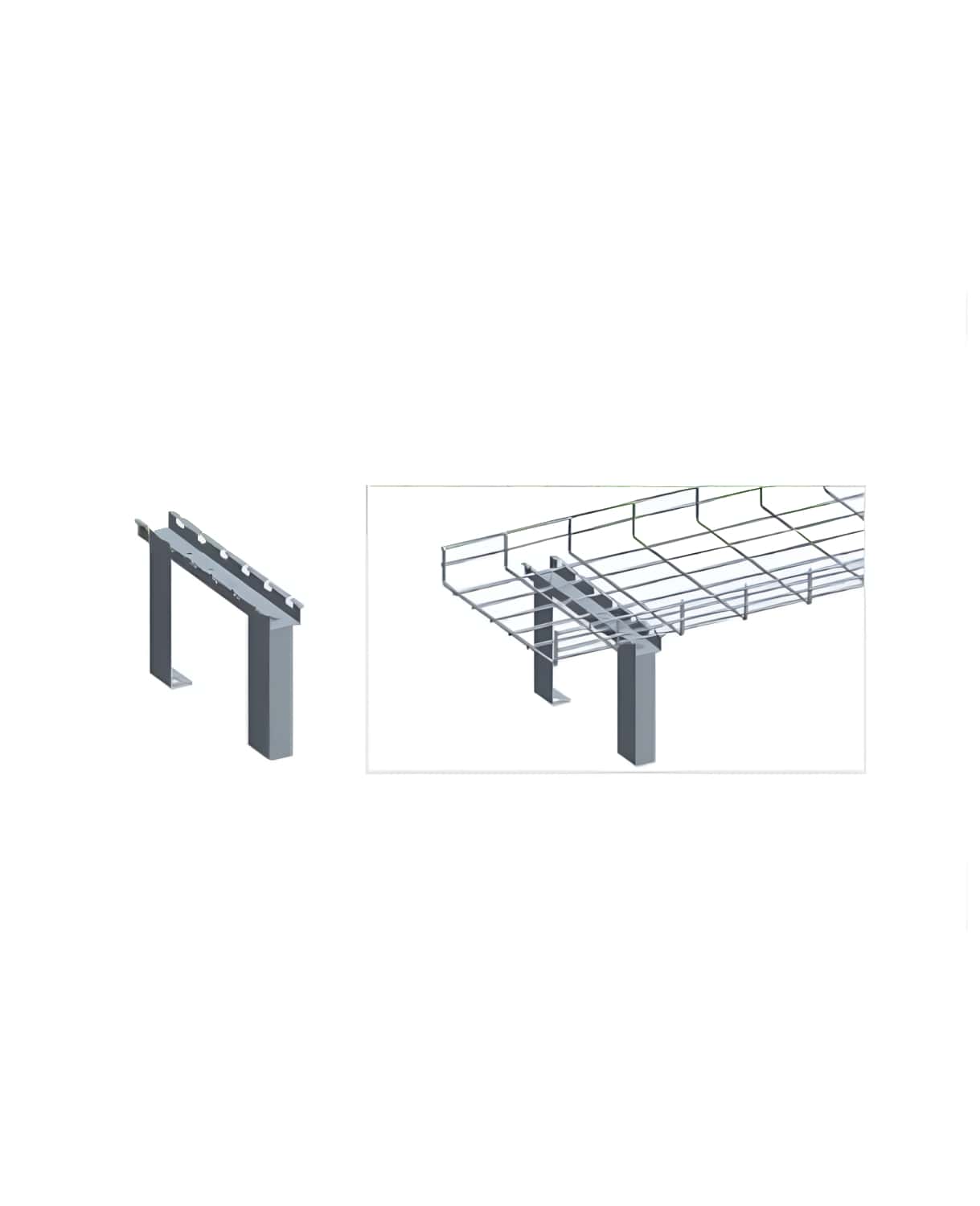 LANTEK LTK-EFS200, Soporte superior para gabinete para canasta metalica 200 mm (CANASTA) Soporte superior para gabinete para canasta metalica 200 mm, LANTEK LTK-EFS200 - Image 1