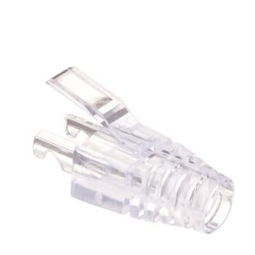 Bota EZC5B transparente para cable de red Cat5e, LANTEK LTK-BOTAEZC5