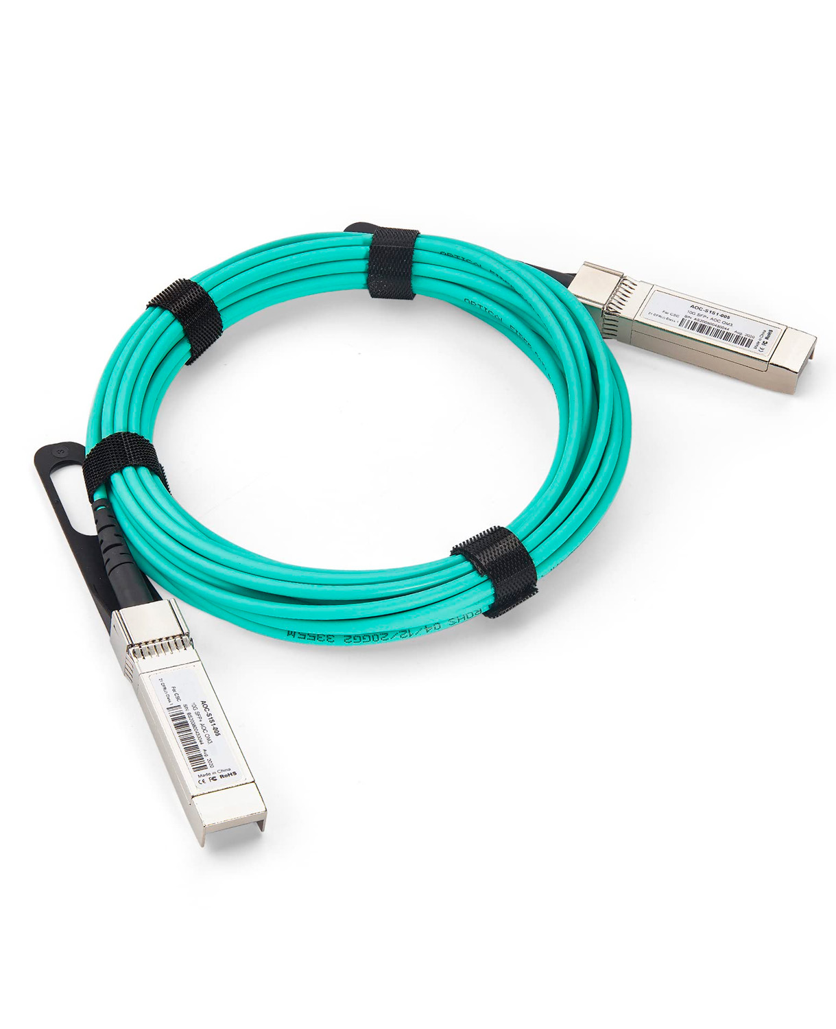 Patch cord de conexion directa AOC SFP+ 10 Giga para switches 5 metros (PATCH CORD) Patch cord de conexion directa AOC SFP+ 10 Giga para switches 5 metros (PATCH CORD)