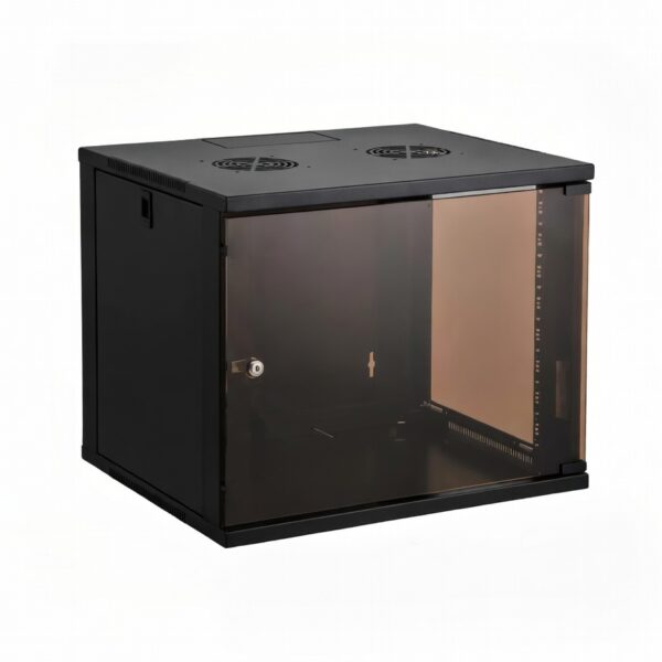 Gabinete 9U Pared Armado 1 Gabinete 9U Pared Armado 1 Abanico 540W 450D 445H 50 kgs, LANTEK LTK-GAB9