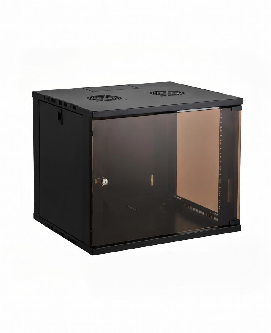 LTK-GAB9. Gabinete 9U Pared Armado 1 Gabinete 9U Pared Armado 1 Abanico 540W 450D 445H 50 kgs, LANTEK LTK-GAB9