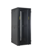 GABINETE 42U PISO 800W*1200D*2100H SERVER NO ABANICOS DESARMADO CAP 1300KGS, LANTEK LTK-GAB420812