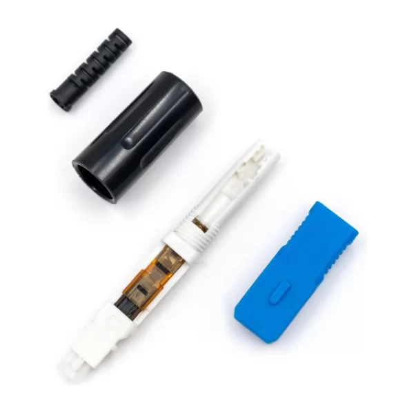 Conector rapido SC Prepulido UPC FTTH, LANTEK LTK-ESC-UPC-CONNECTOR