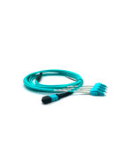 Jumper MPO12 TYPE B to 4 LC duplex   OM3 300 Multimodo  2m, LANTEK LTK-MPO12-4X Duplex LC OM3 2M - Image 2