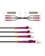 Patch Cord LC - LC Multimodo 4 hilos 50mts OM4 Indoor/Outdoor Armada/Sonda, LANTEK LTK-PC4*OM4-50A - Image 4