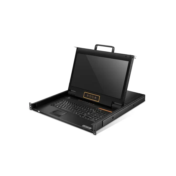 Consola KVM 17.3 8 Port CAT5 LCD KVM over IP Switch 1-Local / 1-Remote Access 1920 x 1080 60Hz, LTK.KVM17X08IP
