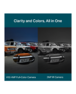 Camara PTZ IP 4mp Full Color IR/LED 30m DWDR Dual Lens Zoom 3X SD 2-way Audio IP66 Defense Tracking, TP-LINK VIGI C540V - Image 3