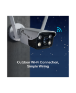 Camara Bullet IP 4mp Full Color IR/LED 30m Wireless DWDR SD 2-way Audio IP66 Analiticas Defense, TP-LINK VIGI C340-W(4mm) - Image 3