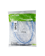 Patch Cord Cat6A Azul 2 FT REDONDO PACK 5 UNDS, LANTEK LTK-C6A02B.5UNDS - Image 3
