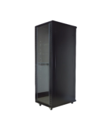 GABINETE 42U PISO 600W*800D*2100H 4 ABANICOS DESARMADO CAP 800KGS, LANTEK LTK-GAB420608