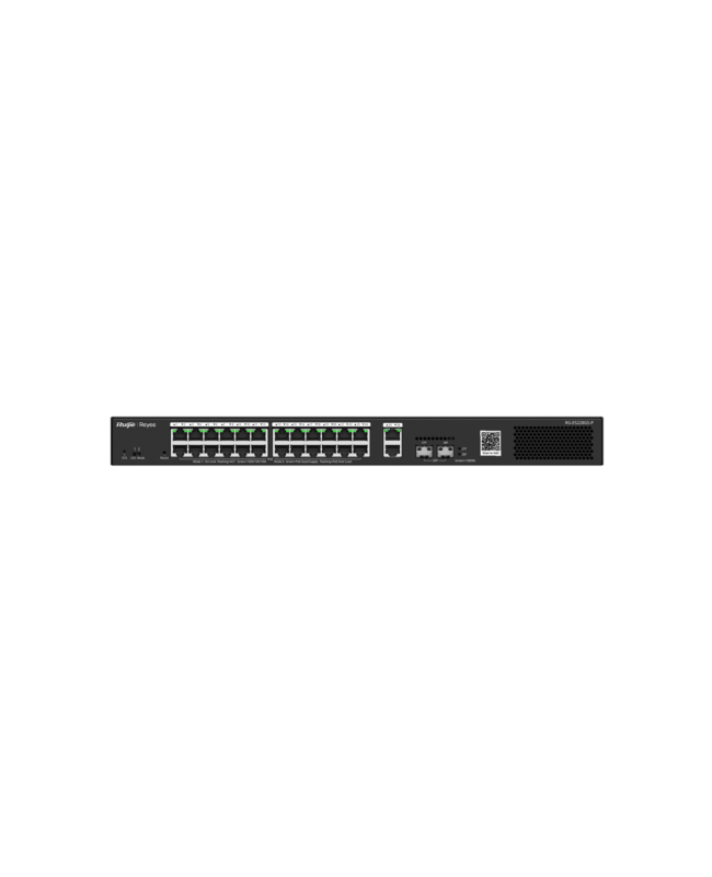 Switch 24 GE PoE+ / 2GE + 2SFP uplink, 370W 4KV Vlan, Loop prevention ...