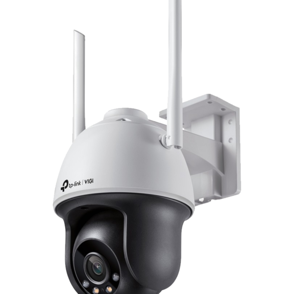 Camara IP PT 4mp WIFI ECO FULL-COLOR 30m/IR 30m, IP66 mic/speak, MicroSD Max256GB, C/fuente 9V, TP-LINK VIGI C540-W(4mm)