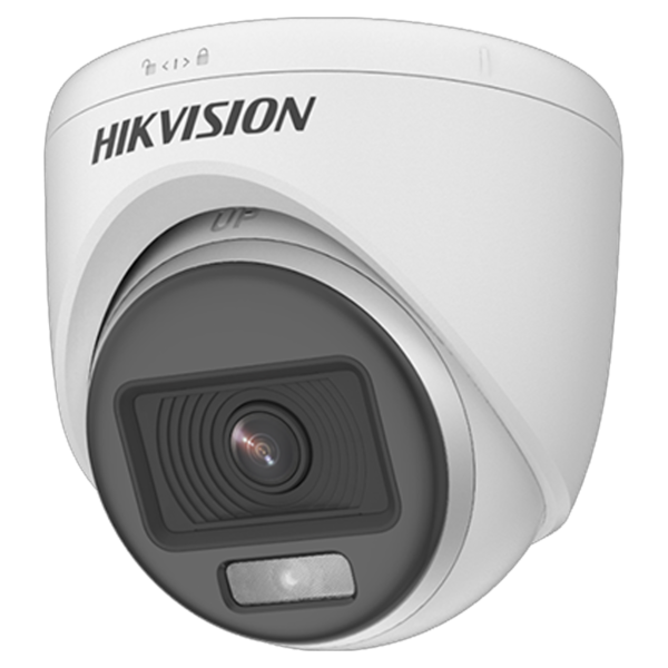 Camara Analoga Turret 3K SMART COLOR-VU 20m/IR20m 2.8mm IP67 Microfono integrado, HIKVISION DS-2CE70KF0T-LMFS