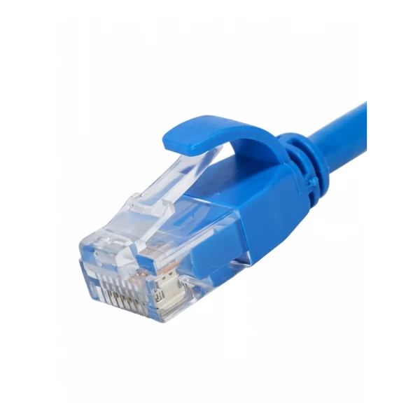 Patch Cord Cat6A azul 1FT REDONDO Pack 5 Unidades, LANTEK LTK-C6AP01BL