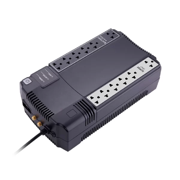 2939 LTK-UP08 UPS 800VA-LR / 480W Regulador de voltaje y proteccion, AVR 2 Boost 1 Buck 12V/9AH*1pc 320*175*95mm, LANTEK LTK-UP08