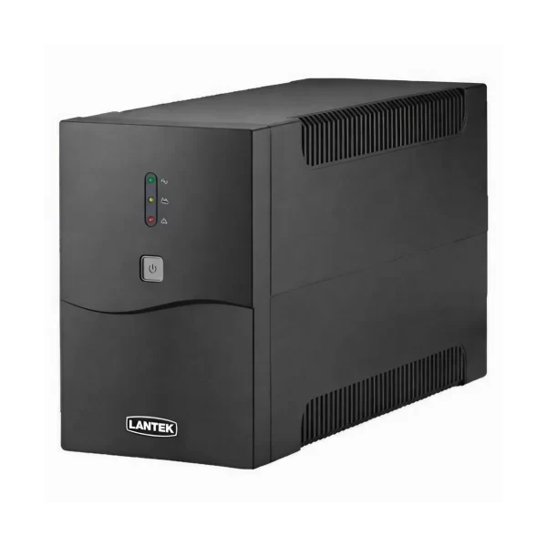 UPS AVR 1500VA / 900W Regulador de Voltaje, y proteccion de sobretensiones 10 tomas, LANTEK LTK-UT15